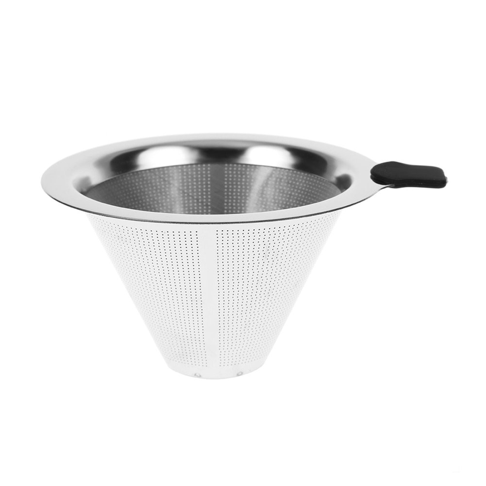 Paperless Pour Over Coffee Dripper With Reusable Stainless Steel Coffee Filter - Image 4