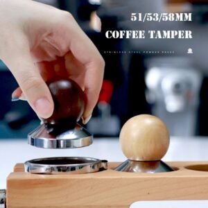 Wood Handle Coffee Tamper
