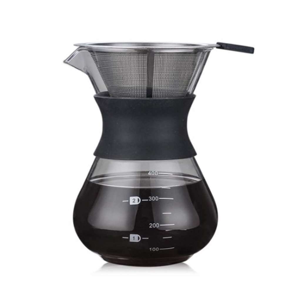 Paperless Pour Over Coffee Dripper With Reusable Stainless Steel Coffee Filter - Image 3