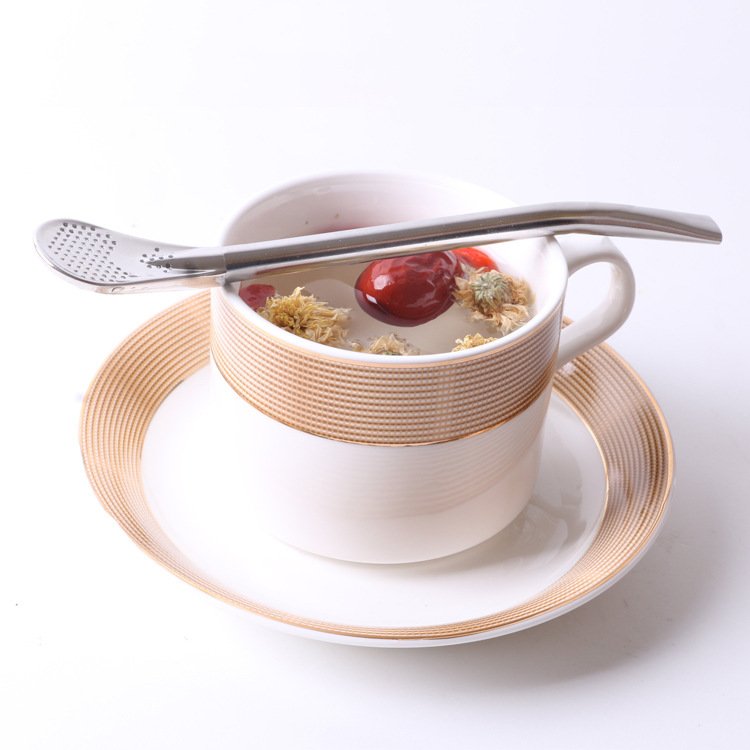 Stainless Steel Straw/Stirrer Spoon - Image 3
