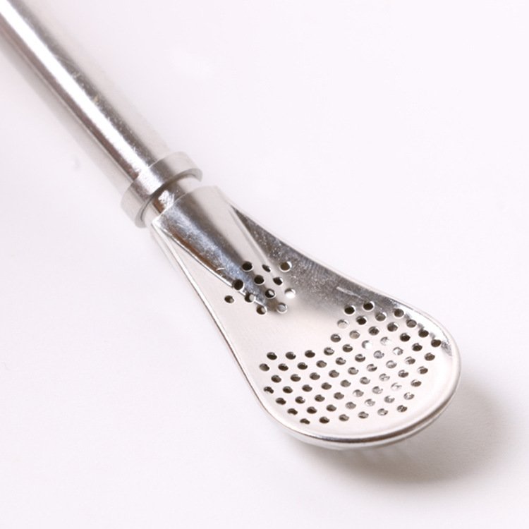 Stainless Steel Straw/Stirrer Spoon - Image 4