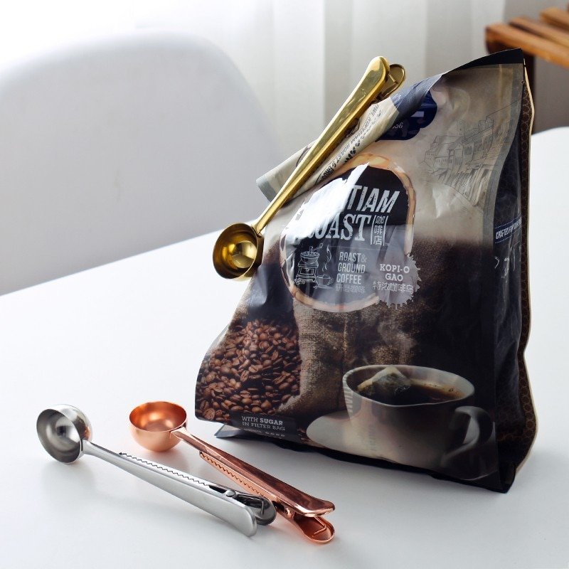 Coffee Scoop With Clip