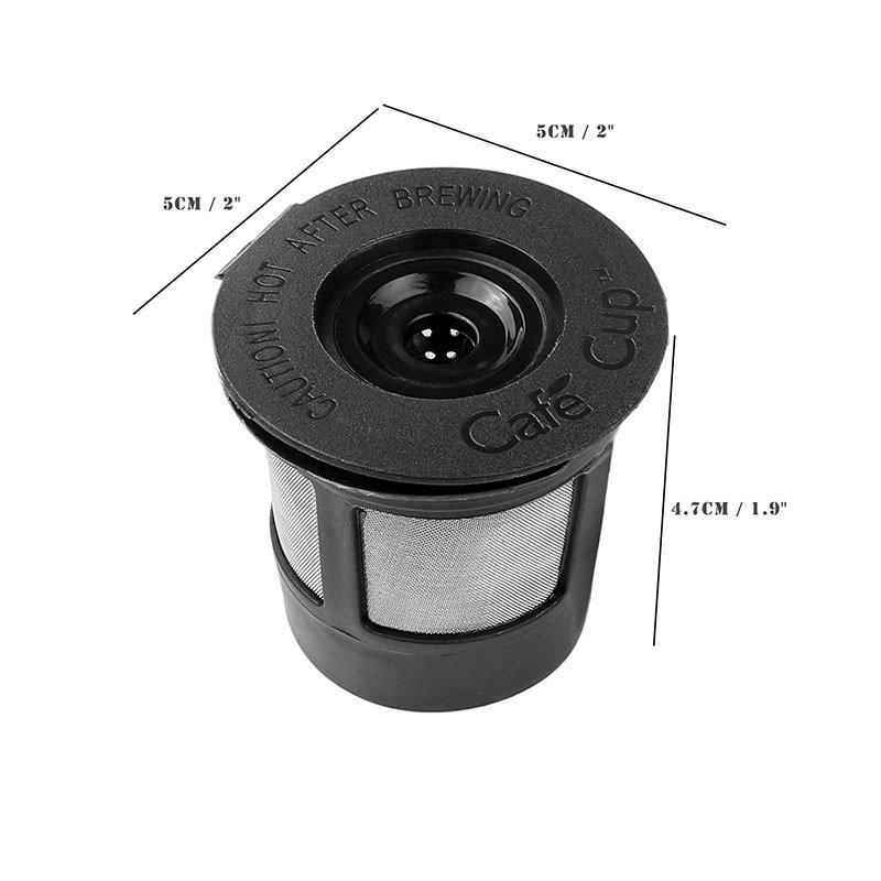 3Pcs/set Coffee&Tea Pod Filters Compatible With Keurig K Cup Coffee System Reusable Coffee Filter With A Coffee Spoon - Image 6